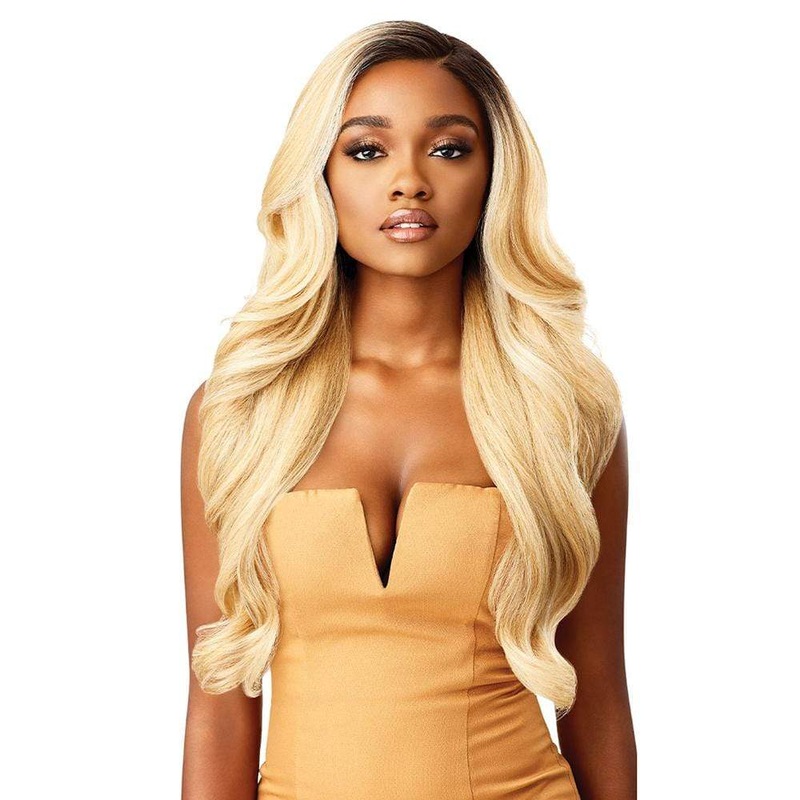 Outre Melted Hairline Lace Front Wig – Kamalia 1 JET BLACK