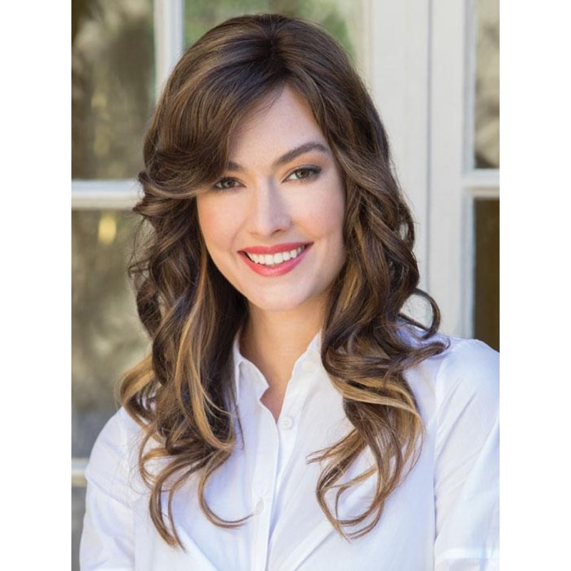 Luxe TP | Synthetic Lace Front Top Piece CAPPUCINO
