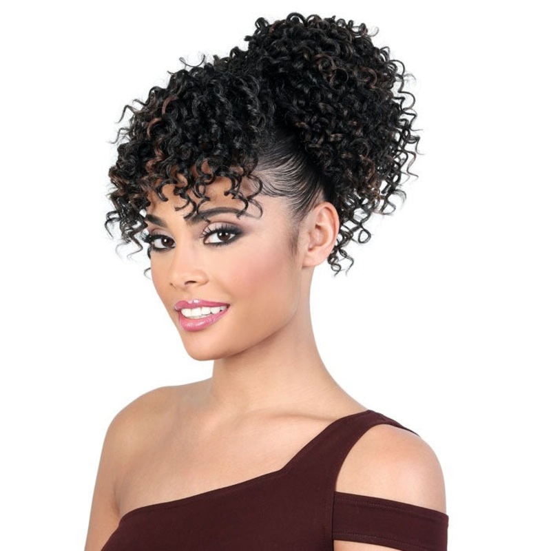Motown Tress Ponydo Bang Pony Drawstring Ponytail – PD BANG 160 4