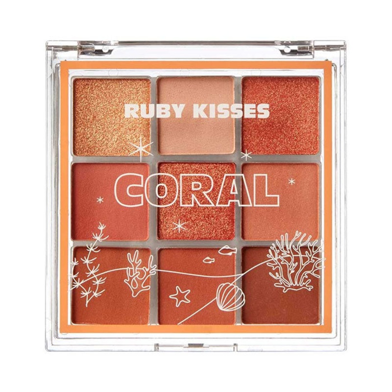 Ruby Kisses Makeup Palette RMPS09D AGATE