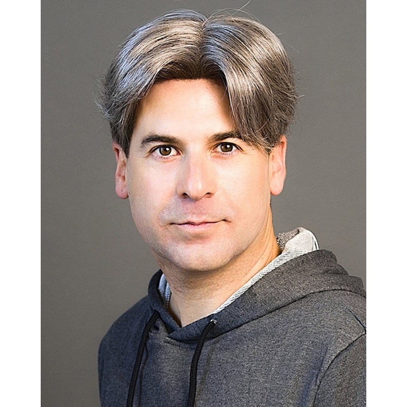 403 | Men’s Human Hair Toupee by Wig Pro 1B/20
