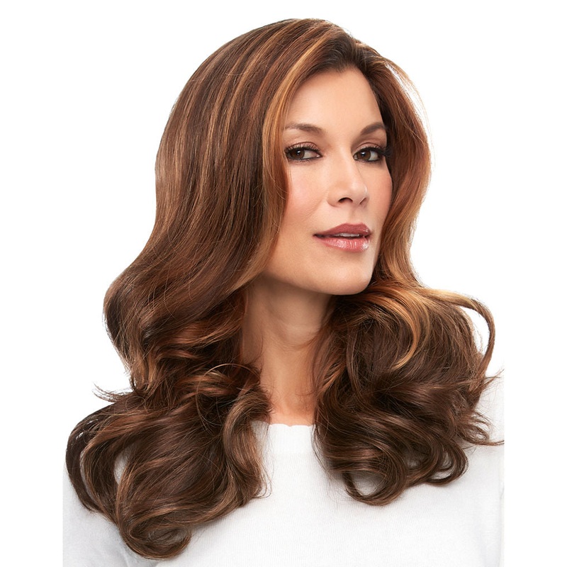EasiPart French 18 inch (Exclusive) | Monofilament Remy Human Hair Topper by Jon Renau 24B/27CS10