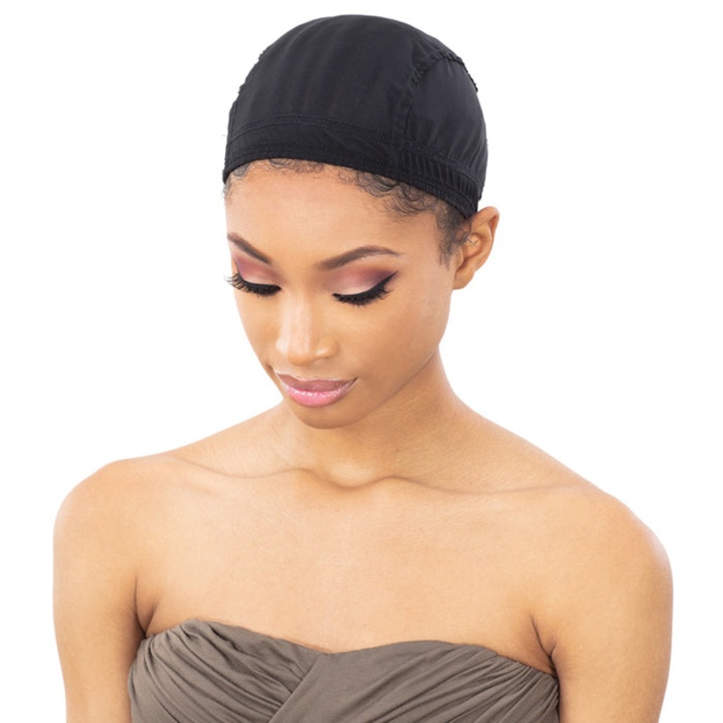 Freetress Anti-Slip – MESH DOME CAP (BLACK/NUDE) BLACK
