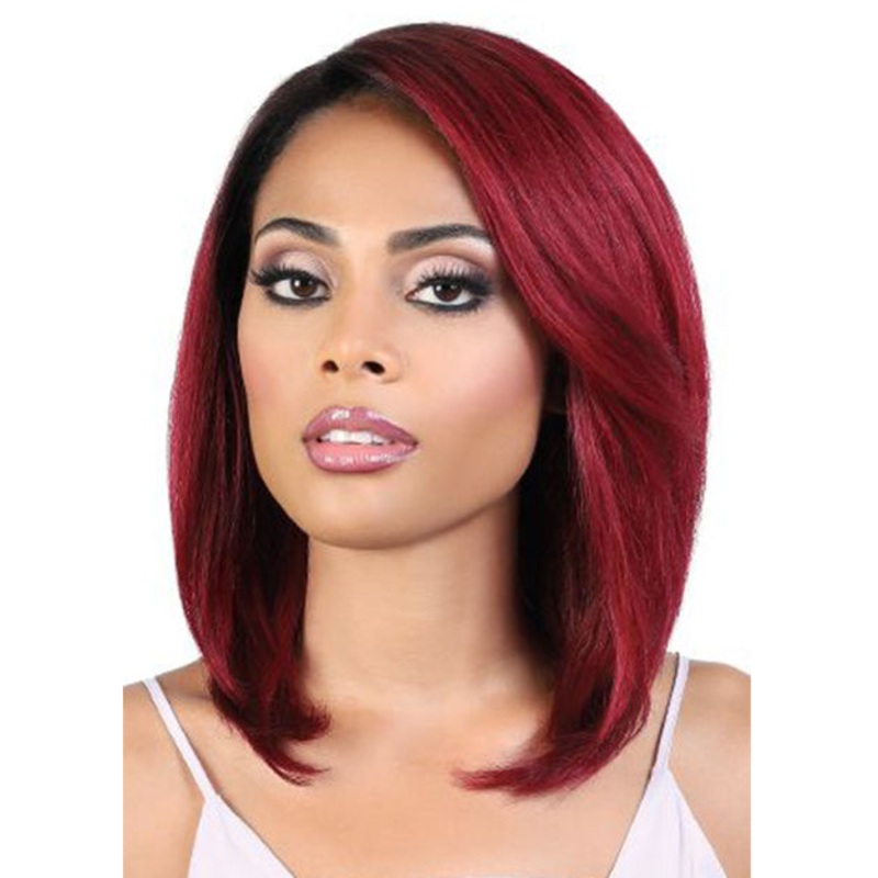 HPLP Rona | Lace Front & Lace Part Human Hair Wig by Motown Tress Natural