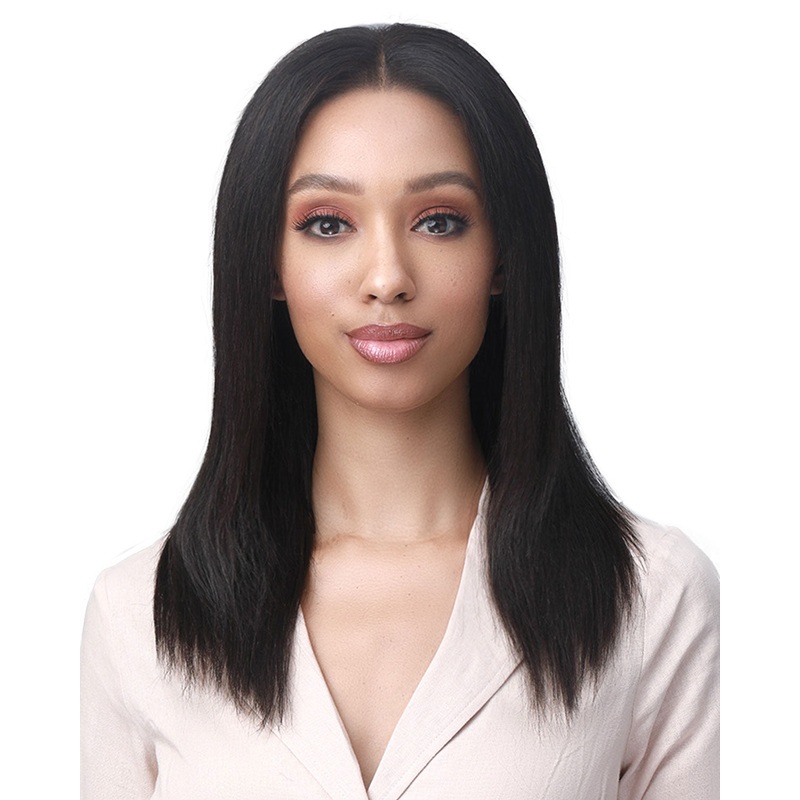 Nola | Lace Front Human Hair Wig by Bobbi Boss Natural
