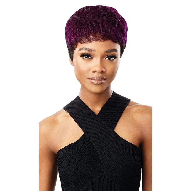 Outre Fab & Fly 100% Unprocessed Human Hair Wig – Esme NBLK