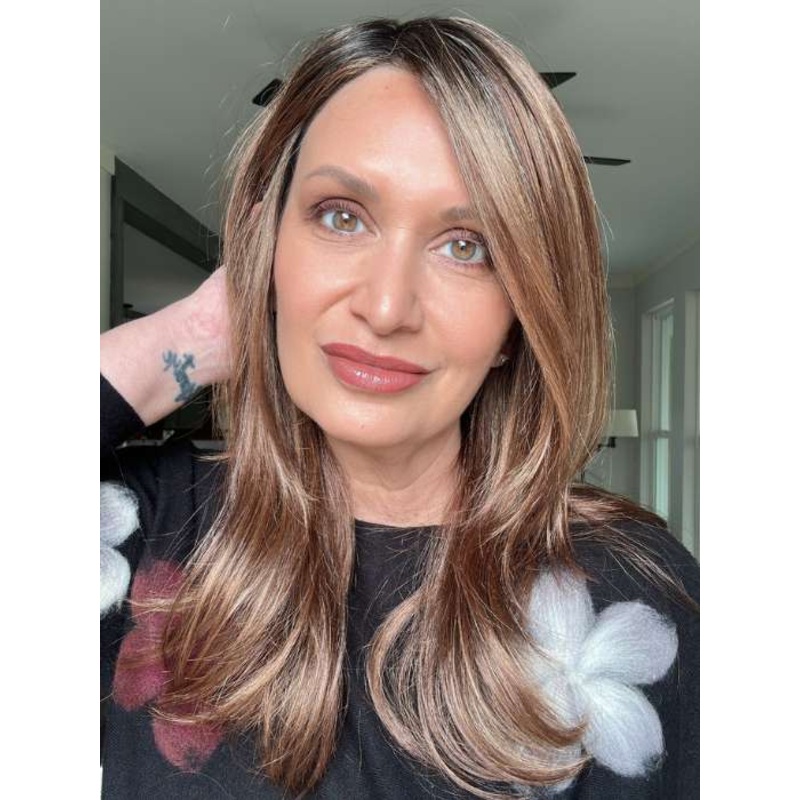 Belinda | Synthetic Lace Front Wig (Mono Part) ALMOND-BREEZE