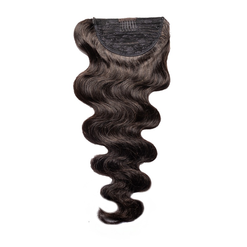 Black 1B Natural Ponytail 22″