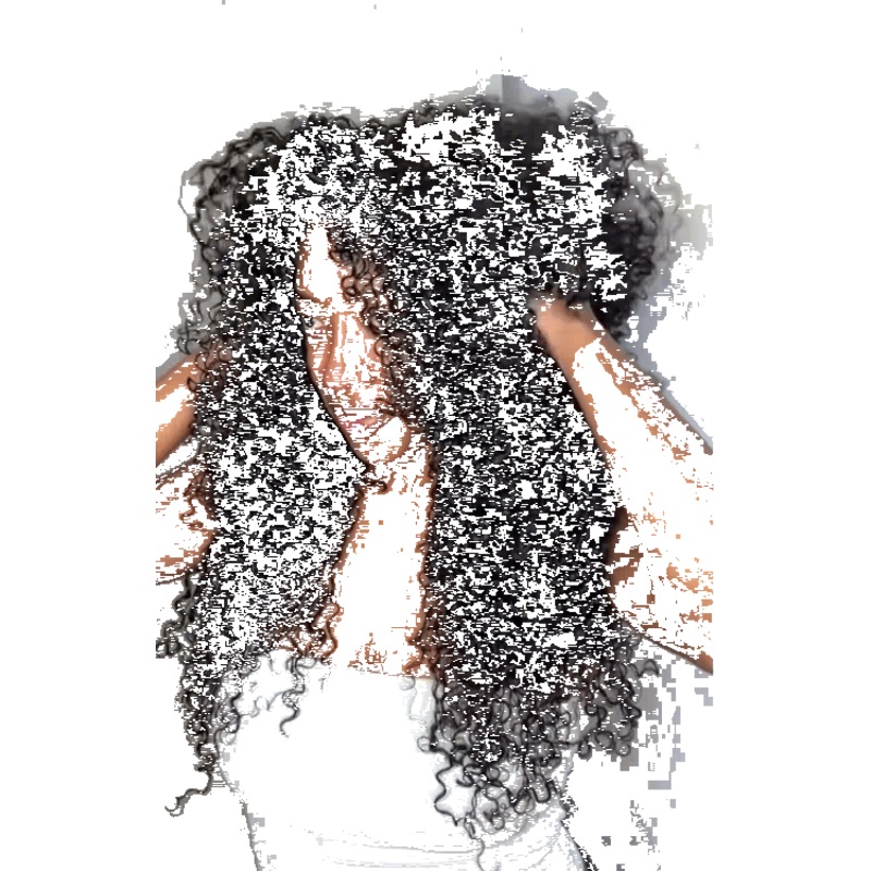 Luvme All-Day Comfort Wig 180% Density Voluminous & Bouncy Messy Burmese Curly Glueless 7×6 Closure HD Lace Human Hair Wig Pre-Cut Lace 14