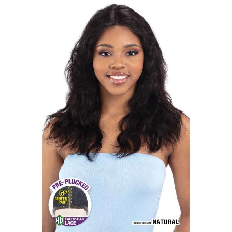 Shake-N-Go Naked Brazilian Natural 100% Human Hair HD Lace Front Wig – Winter NATURAL