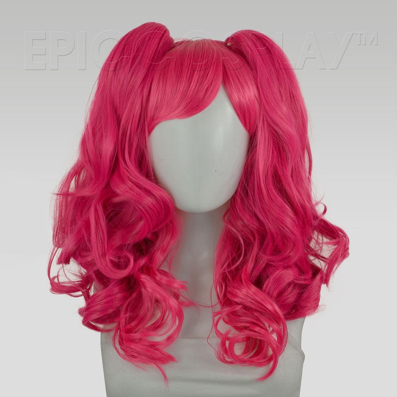Maia – Raspberry Pink Wig