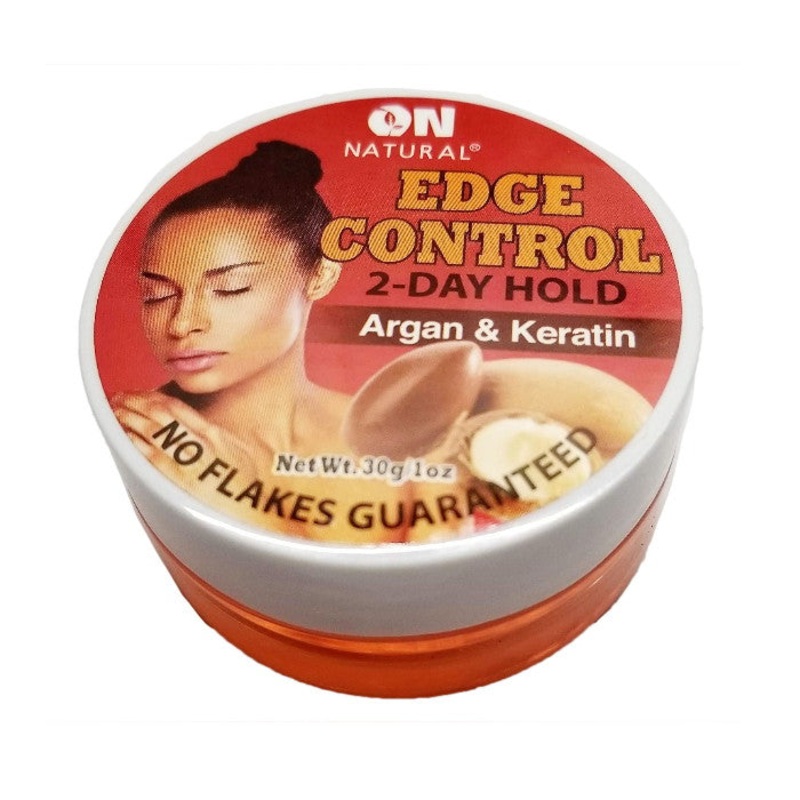 ON Natural Edge Control Argan & Keratin Hair Gel 1 oz 1 OZ