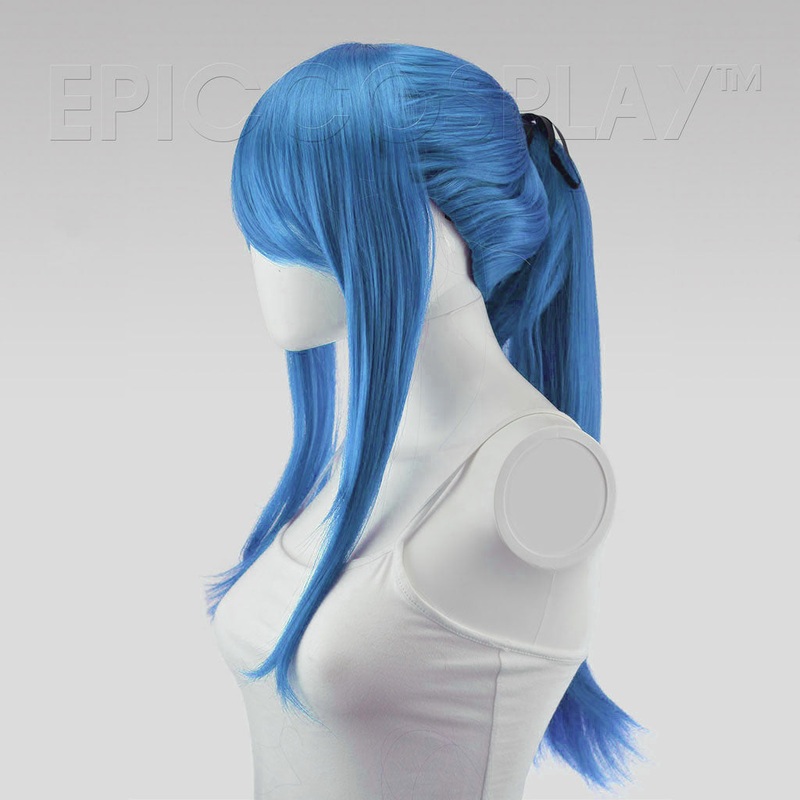 Phoebe – Teal Blue Mix Wig
