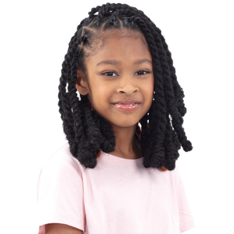 Equal by Shake N Go Crochet Braids 3x Kids Cuban Twist – SOFT & NATURAL 12″ 1