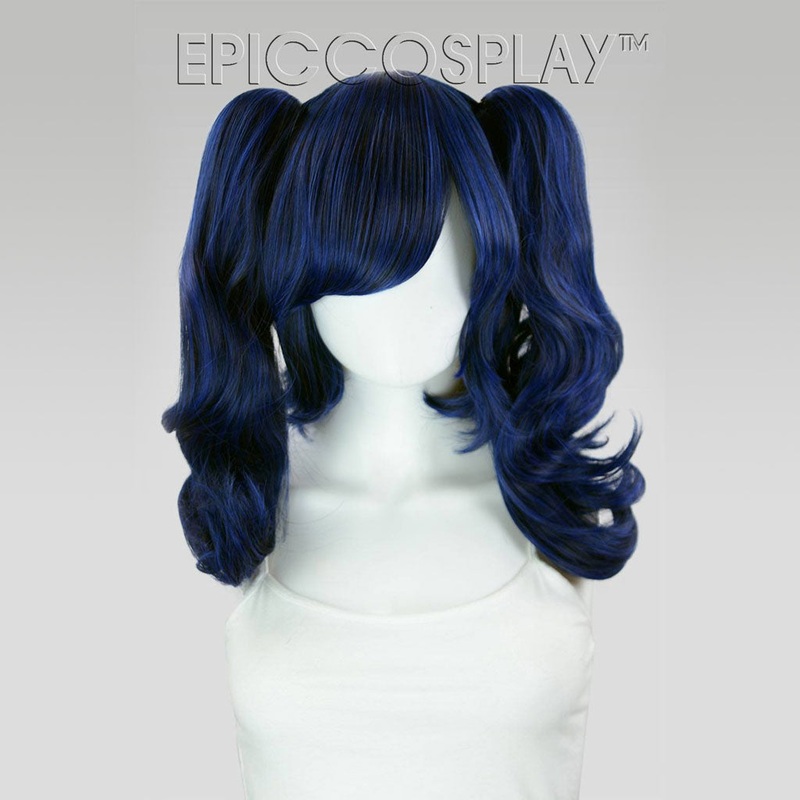 Rhea – Blue Black Fusion Wig