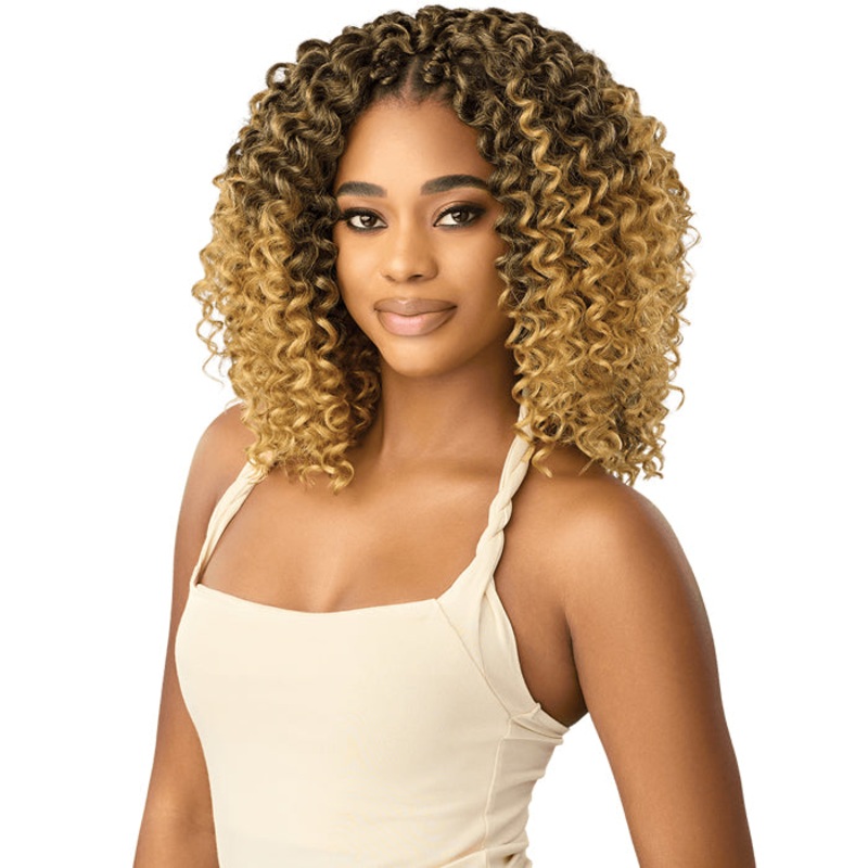 Outre X-Pression Twisted Up Crochet Loop Braid – LALA WAND CURL 8/9/10″ 6X 1