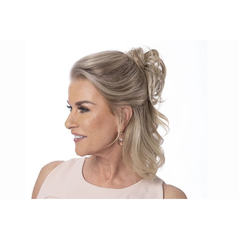Petite Pouf HF Hair Wrap by Toni Brattin – FINAL SALE (Non-Returnable/Non-Exchangeable) Black