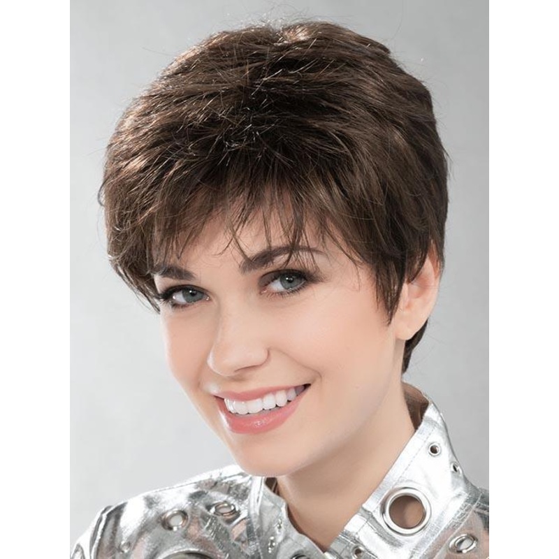 Side | Synthetic Wig (Mono Crown) AUBURN-MIX