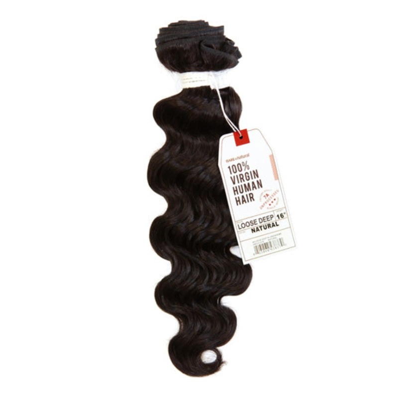 Sensationnel Bare & Natural 7A Unprocessed 100% Virgin Human Hair – LOOSE DEEP 10″-26″ 10 NATURAL