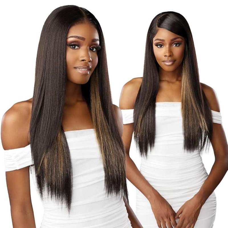 Sensationnel Glueless Bare Luxe Lace Wig – 13×6 Unit 1 1 JET BLACK