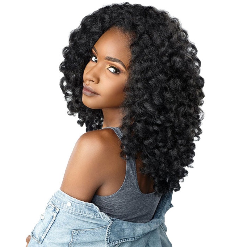 Sensationnel Instant Weave Curls Kinks & CO Half Wig – MONEY MAKER 1