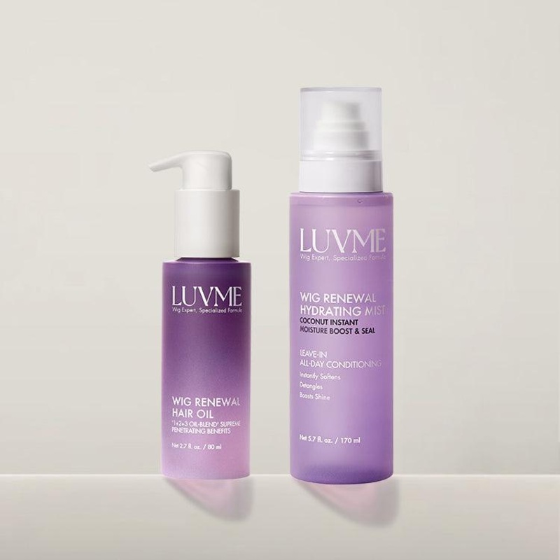 US Only | Wig Renewal Hair Oil & Hydrating Mist for Wig Care Accessories 1 set