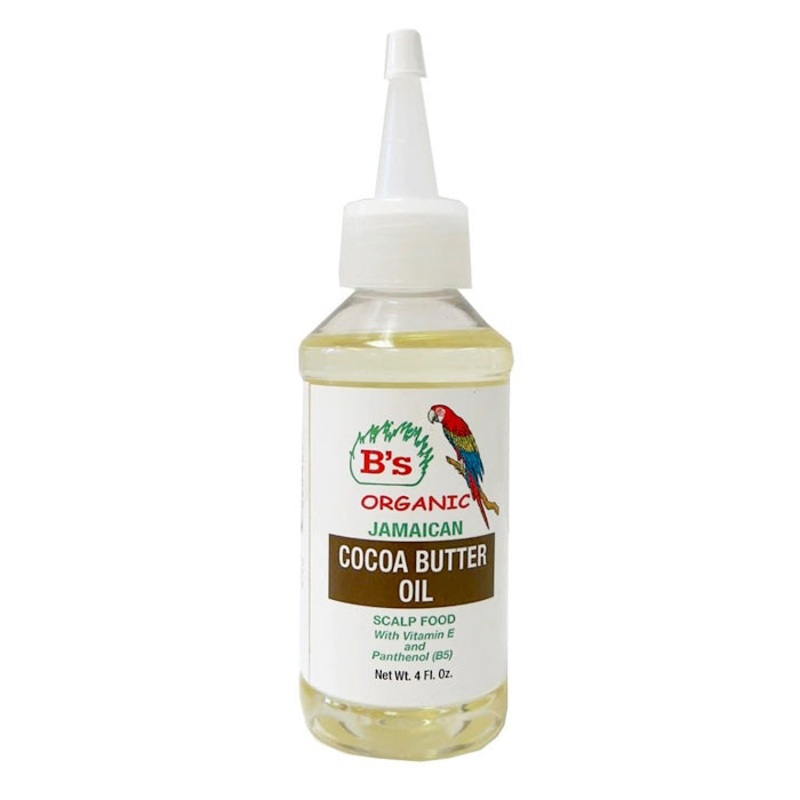 B’s Organic Jamaican Cocoa Butter Oil 4 oz 4oz