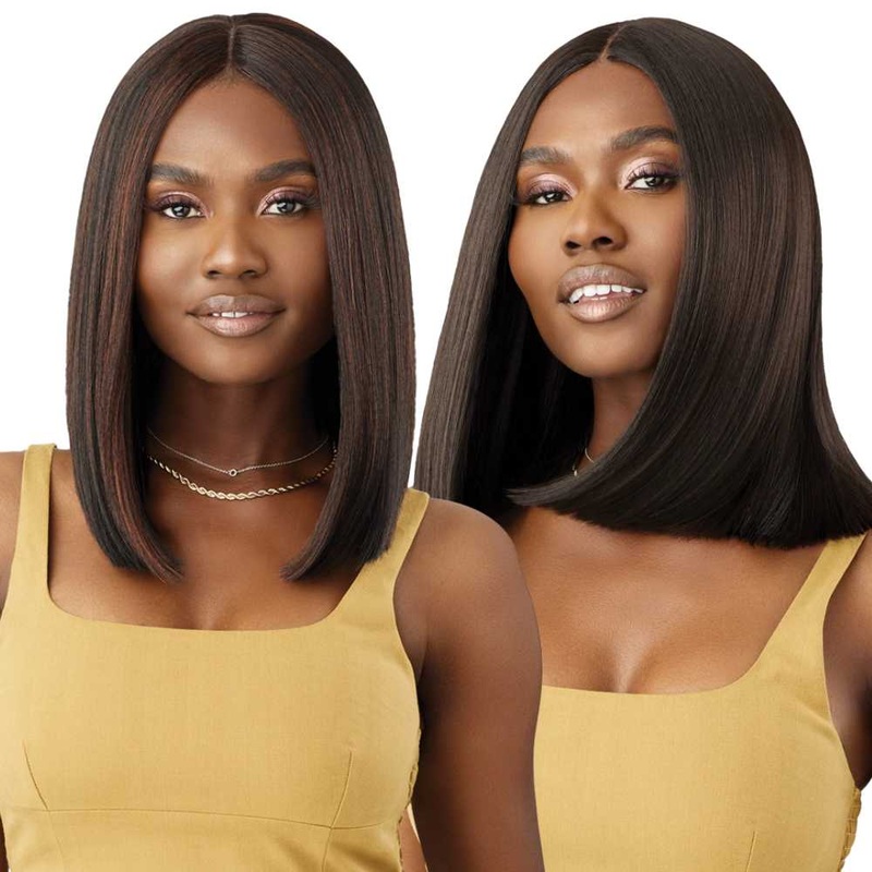 Outre The Daily Wig Style & Dash Synthetic Lace Part Wig – Daily 9 1 JET BLACK
