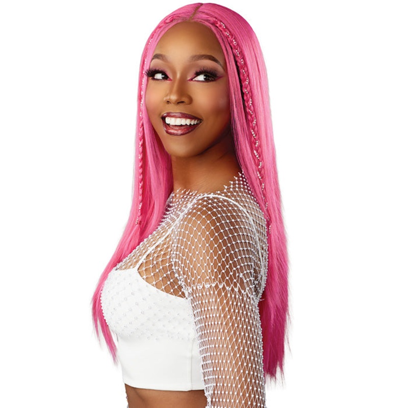 Sensationnel Shear Muse Festi-Gal Glueless Y-Part HD Lace Front Wig – DIAMOND GAL BARBIEPINK