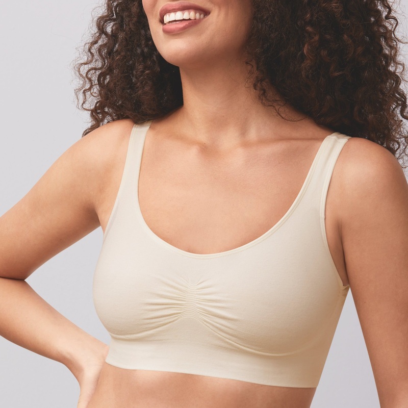 Becky Wire-free Seamless Bra | Amoena Off White S