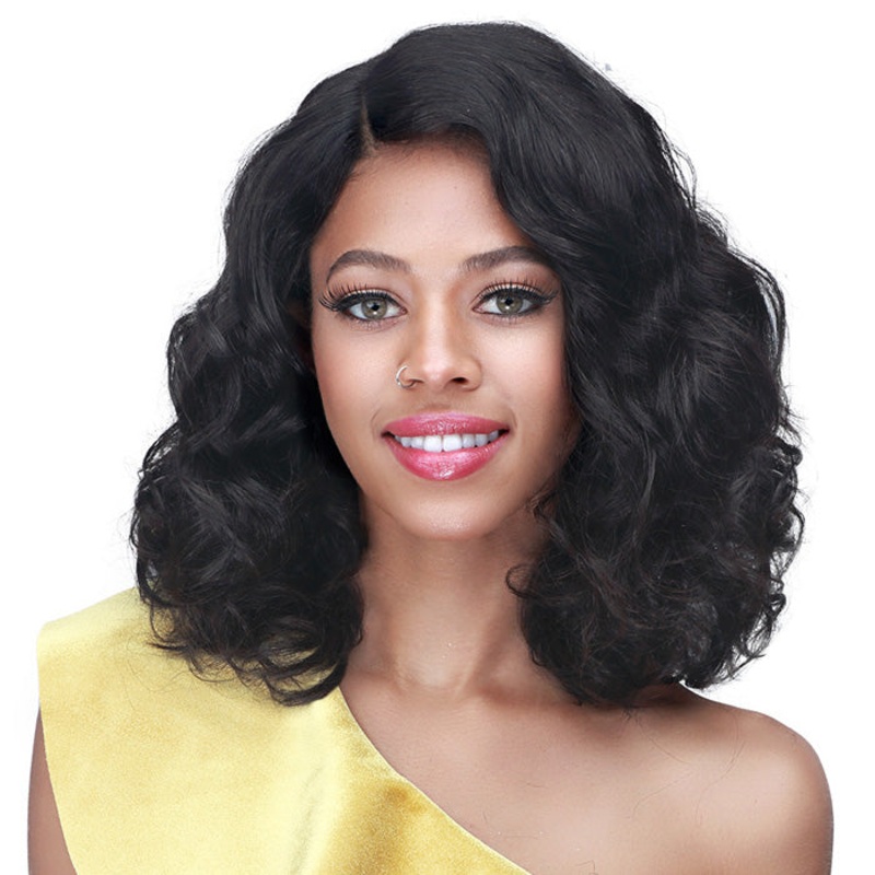 Bobbi Boss 100% Unprocessed Human Hair 5″ Deep Lace Wig – MHLF573 AINSLEY TFHN27