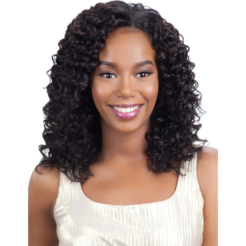 Model Model Nude Leaf Brazilian Remy 100% Human Hair Weave – DEEP WAVE 7 PCS (10-22″) 10/12/14 NATURAL