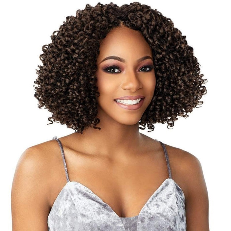 Sensationnel Lulutress Pre-Separated Pre-Looped Crochet Braid – 2X TWIRLY 3A 1B