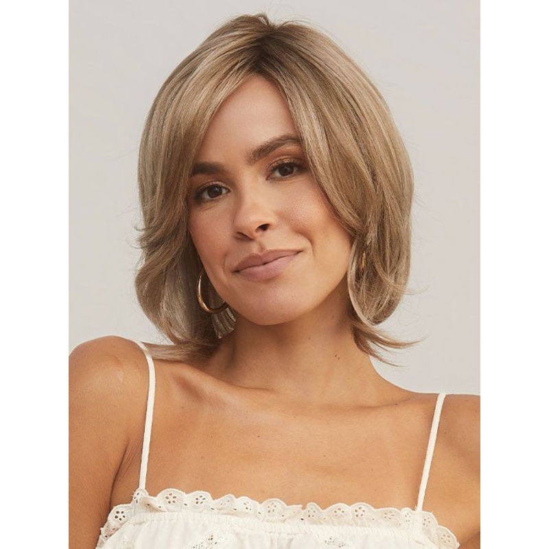 Sheena | Synthetic Lace Front Wig (Mono Part) CHAMPAGNE-SUNSET