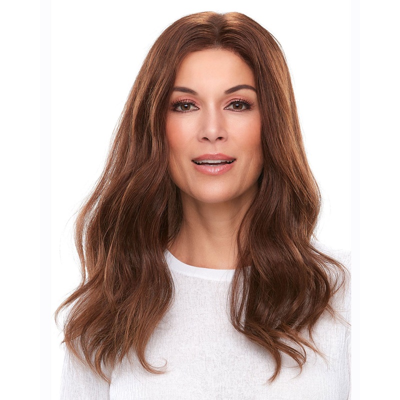 Top Smart HH 18 inch | Lace Front & Monofilament Remy Human Hair Topper by Jon Renau 10H24B