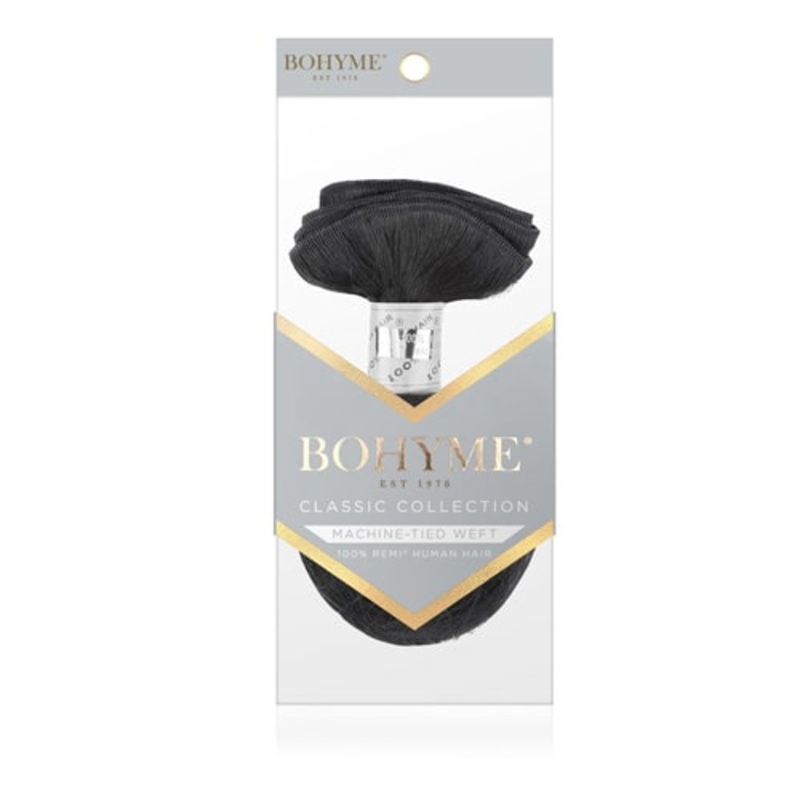 Bohyme Classic 100% Remi Human Hair Weave – BODY WAVE 14/16/18″ (Machine Tied) 14 1