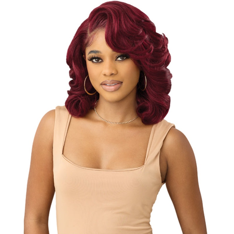 Melted Hairline By Outre Glueless HD Deep Part Lace Frontal Wig – MH 117 1