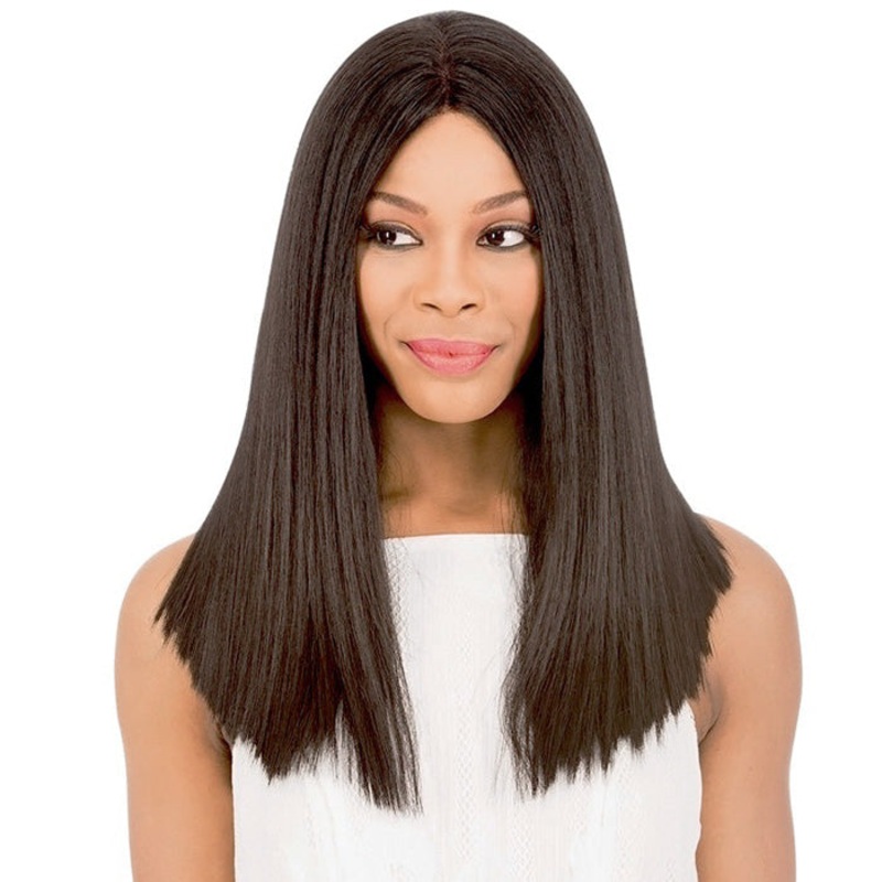 New Born Free Human Hair Blend Magic Lace U-Shape Lace Front Wig 101 1