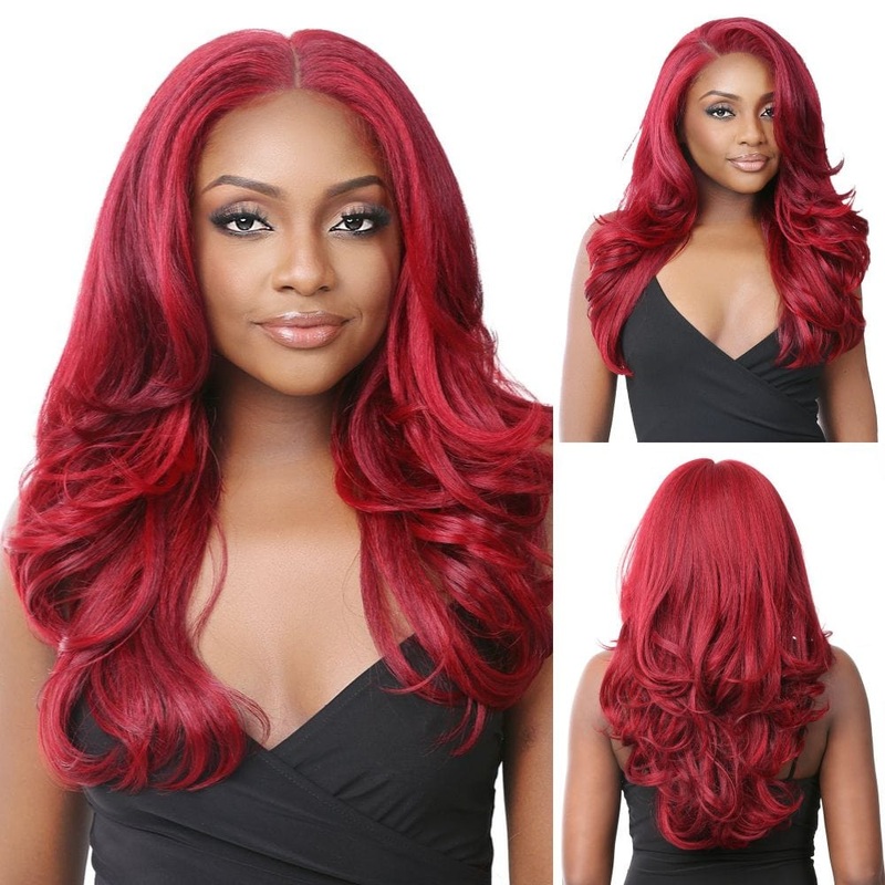 Nutique Glueless Lace Frontal Wig – Illuze 13×5 Lace Solmina 1 JET BLACK