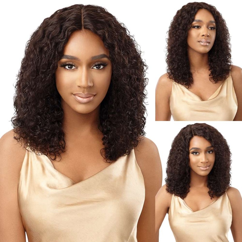 Outre MyTresses Gold Label 100% Human Hair HD Lace Front Wig – HH-Volara NBLK
