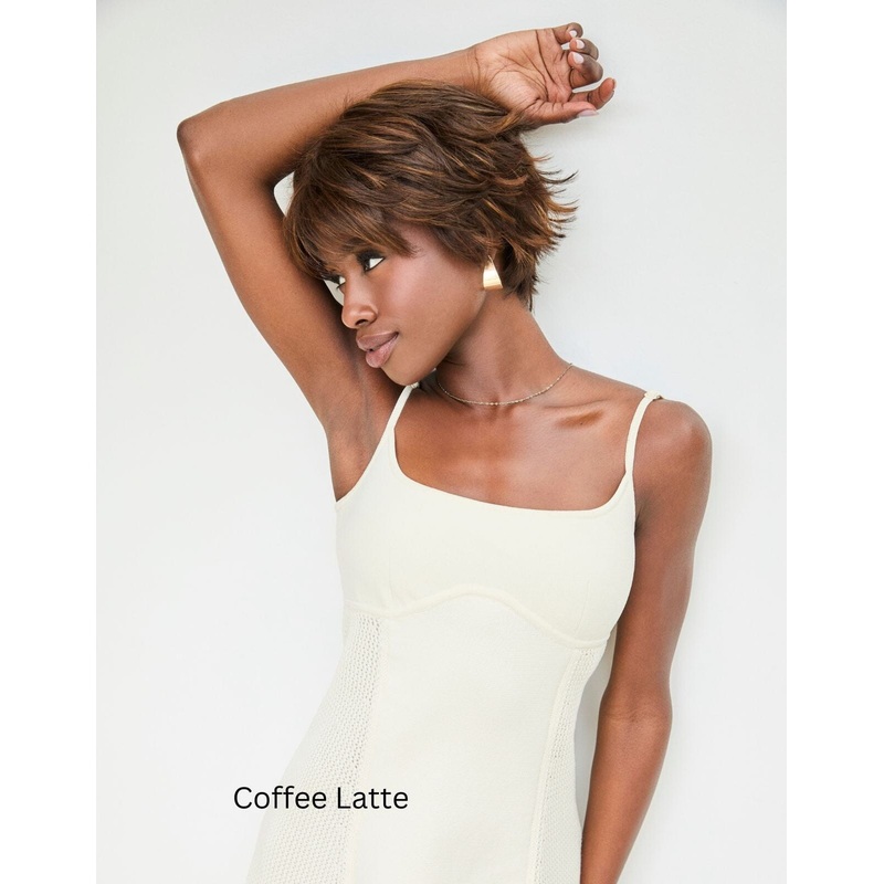 Star Wig by Rene of Paris Caramel Biscotti