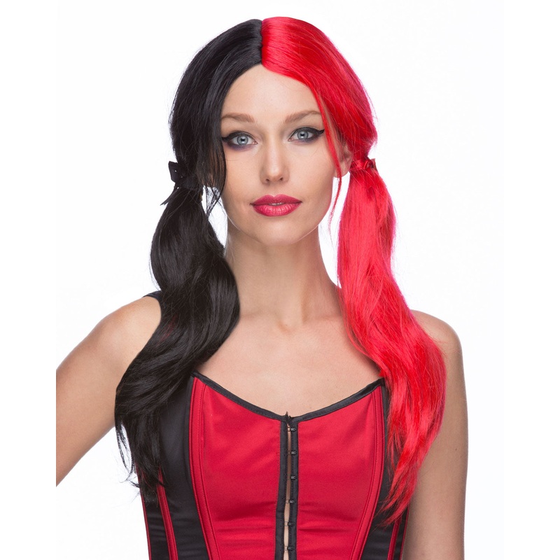 Viper | Costume Wig by Characters Black/Red