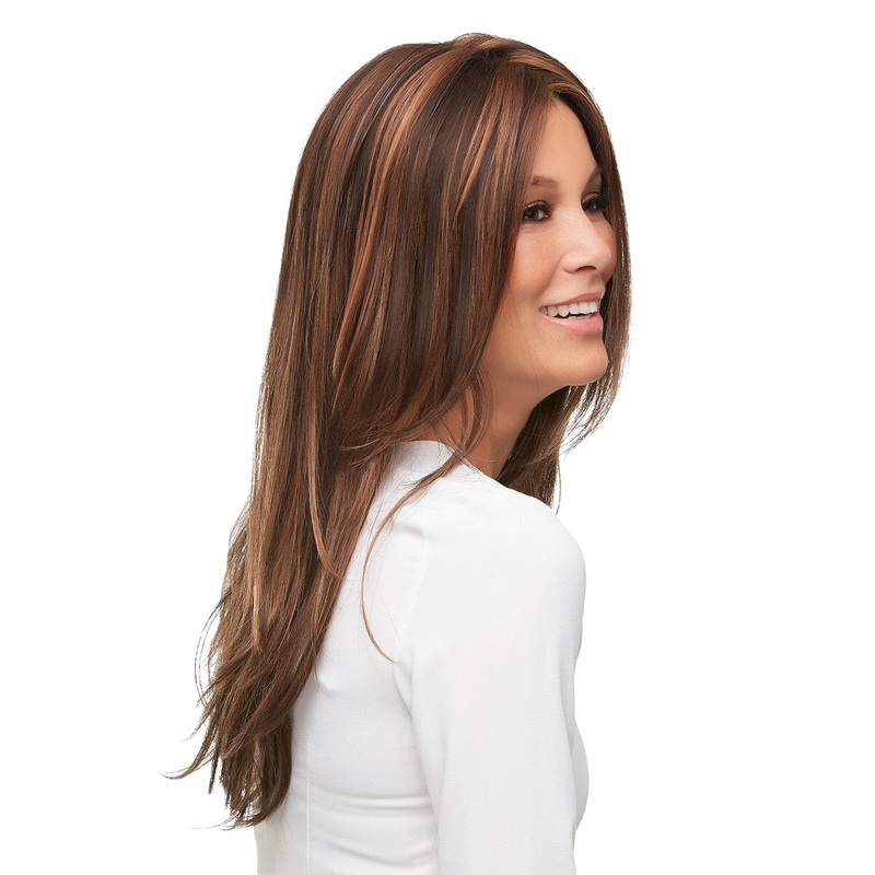 Zara Large Wig by Jon Renau 1B Hot Fudge