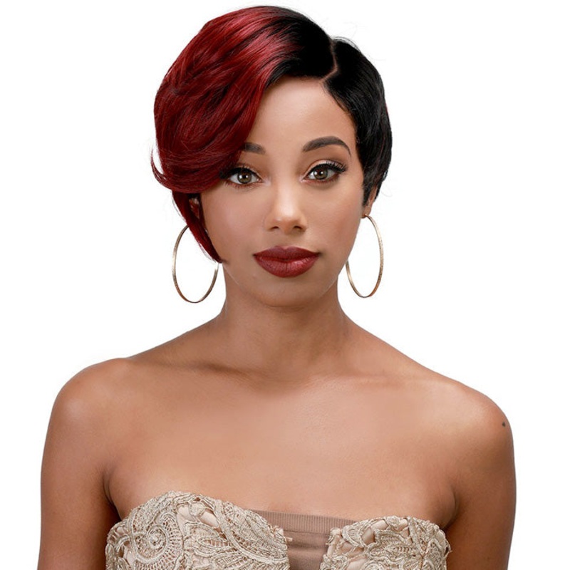 Zury Sis Sassy Razor Chic Zig Zag Lace Part Wig – SASSY RC-H LOZA 1