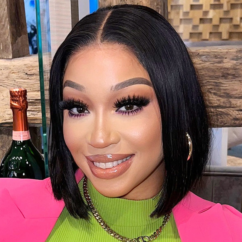 Glueless 4×4 Closure Undetectable HD Lace Bob Wig 100% Human Hair | Pre-bleached Knots Silky 10 No