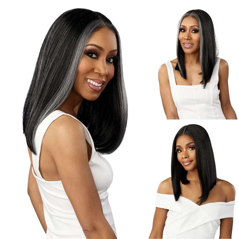 Sensationnel Dashly HD Lace Wig Salt & Pepper – SP Unit 5 1 JET BLACK