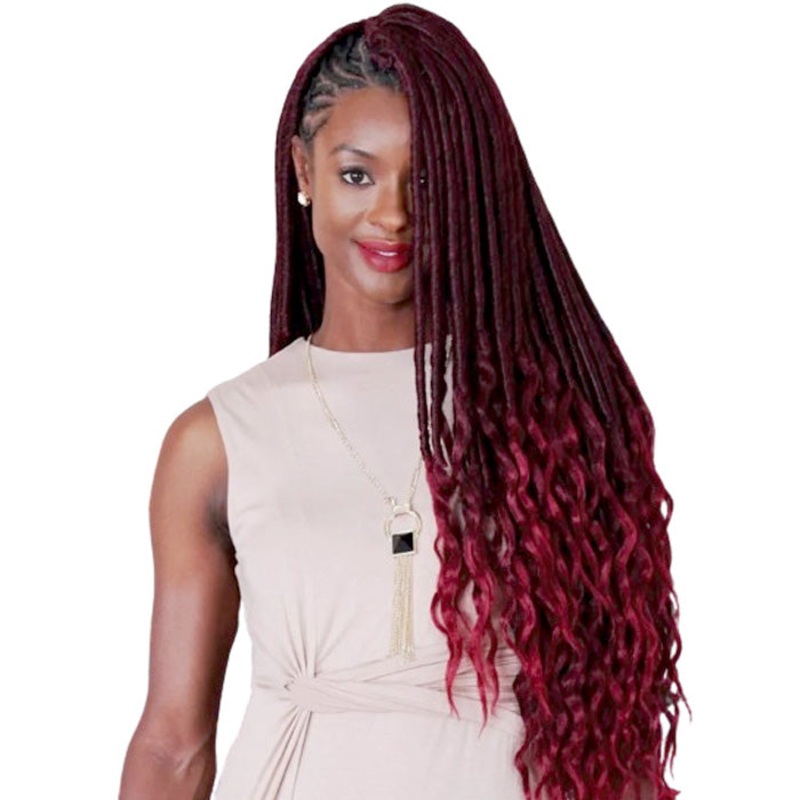 Zury Goddess Loc Crochet Braid 2X LOOSE WAVE 18 Inch 2