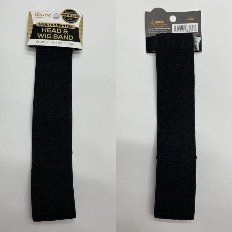 Annie Silicone Anti-Slip Grip Lining Head & Wig Band #8884 – Width: 1.75 inches