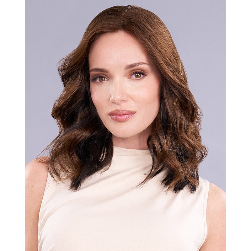 Top Form Lace HH 14 inch (Exclusive) | Lace Front & Monofilament Remy Human Hair Topper by Jon Renau 10RN