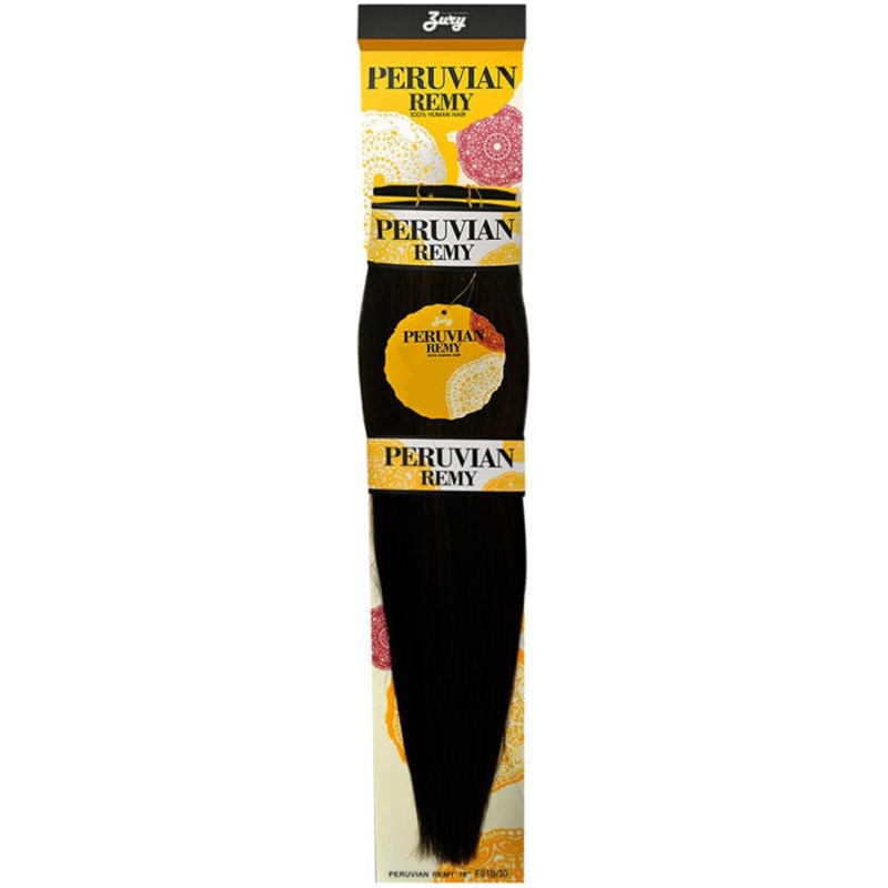 Zury Sis 100% Human Hair Weave Straight –  PERUVIAN REMY 10″ – 20″ 10 1
